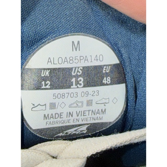 Altra Provision 8 Running Shoes Sneakers ALOA85PA140 White Blue Mens Size 13 - Picture 10 of 10